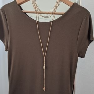 Wetseal dress (XL) with necklace and bracelet